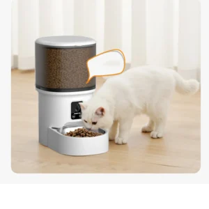 4L USB Smart Button WIFI APP Video Pet Feeder Automatic Cat Food Dispenser Bowl Dog Slow Food Feeder With Timed Camera Feeder